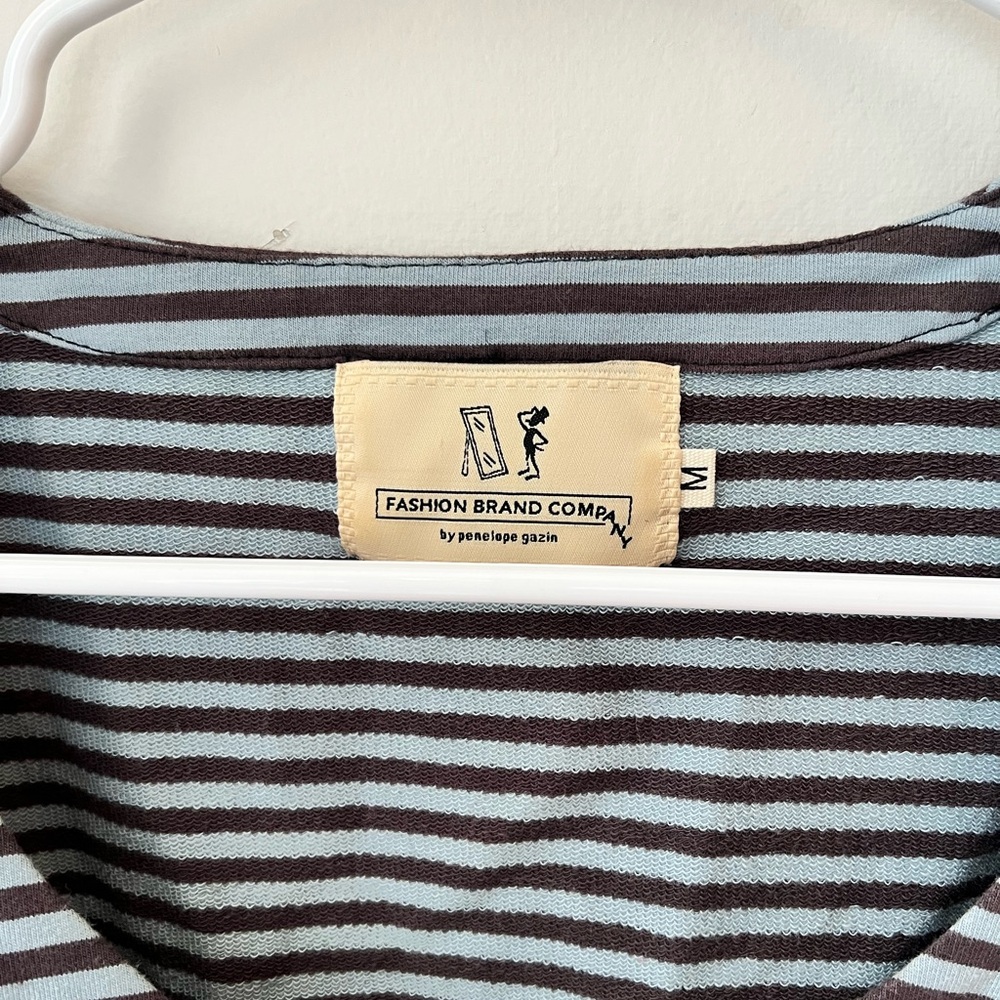 Fashion Brand Company Puff Sleeve Knit Crop Top - Picture 4 of 4